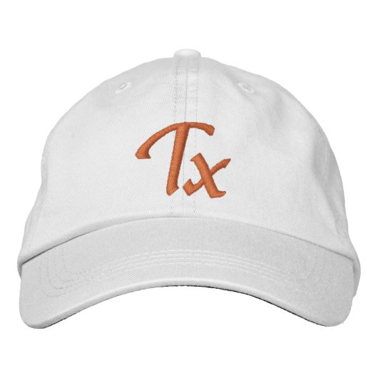 Casquette Brodée L'état du Texas (Devant)