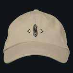 Casquette Brodée Lettre M<br><div class="desc">C'est pour quiconque aime M.</div>