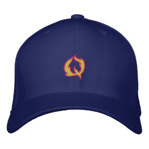 Casquette Brodée Lettre Q du feu n° 1