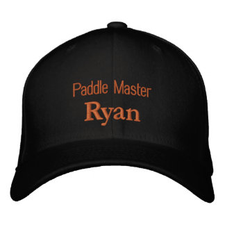 Casquette Brodée Lettres maître de pagaie Ryan