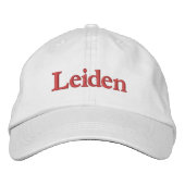 Casquette Brodée Leyde Embroidered Baseball Cap (Devant)