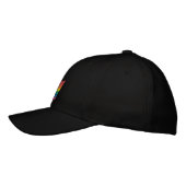 Casquette Brodée LGBTQ+ Indicateur De Fierté Progrès De Baseball Br (Gauche)
