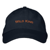 Casquette Brodée Libérez votre côté intrépide avec le texte Wild Ki (Devant)