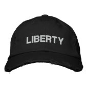 CASQUETTE BRODÉE LIBERTÉ (Devant)