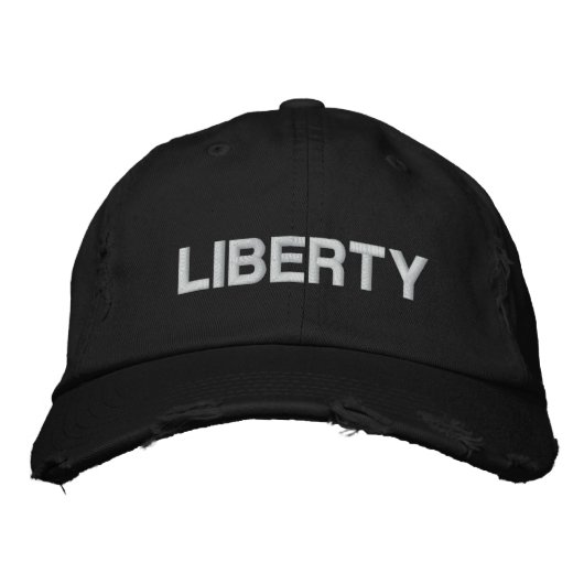 CASQUETTE BRODÉE LIBERTÉ (Devant)