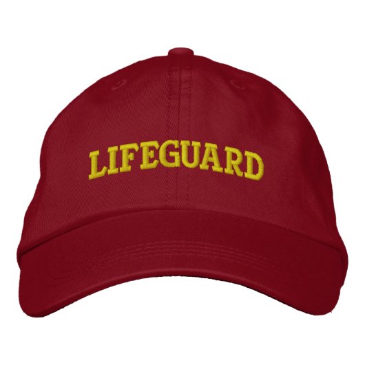 CASQUETTE BRODÉE LIFEGUARD (Devant)