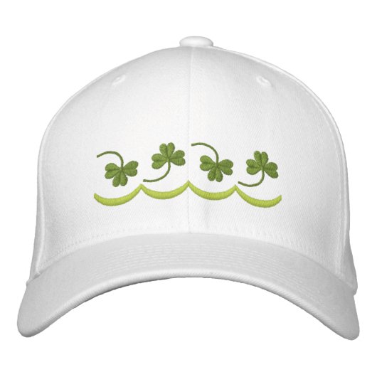 Casquette Brodée Ligne shamrock (Devant)