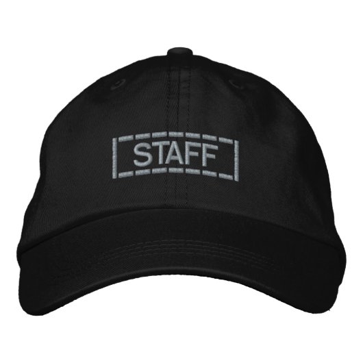 Casquette Brodée Logo Boîte Tiretée Industrielle Moderne Texte Pers (Devant)