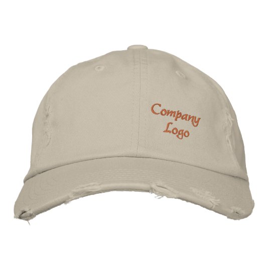 Casquette Brodée Logo d'entreprise personnalisé (Devant)