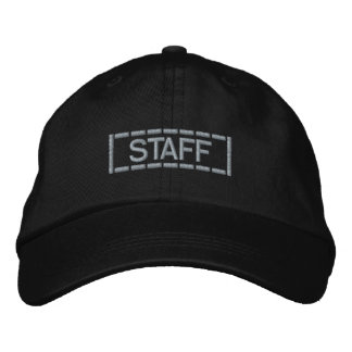 Casquette Brodée Logo encadré moderne industriel en pointillés Text