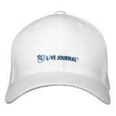 Casquette Brodée Logo LiveJournal horizontal (Devant)