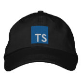 Casquette Brodée Logo TypeScript (Devant)