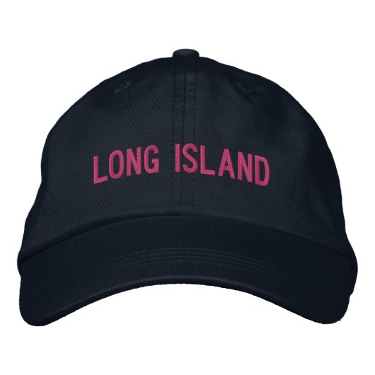 CASQUETTE BRODÉE LONG ISLAND (Devant)