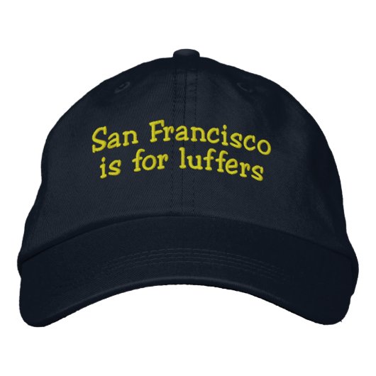 Casquette Brodée Luffers_San Francisco (Devant)