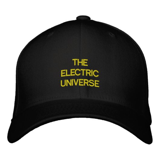 Casquette Brodée L'univers électrique (Devant)