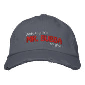 Casquette Brodée M. Bubba à toi ! (Devant)
