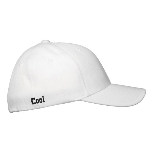 Casquette Brodée M Monogramme Initial Combine Laine Flexfit Classiq (Droite)