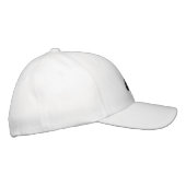 Casquette Brodée M. noir et blanc mignon chic (Droite)