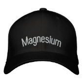 Casquette Brodée Magnésium (Devant)