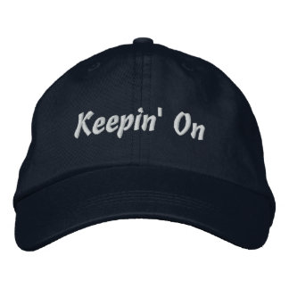 Casquette Brodée Maintenir activé