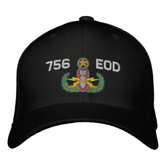 Casquette Brodée Maître EOD (Devant)