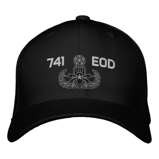 Casquette Brodée Maître EOD (Devant)