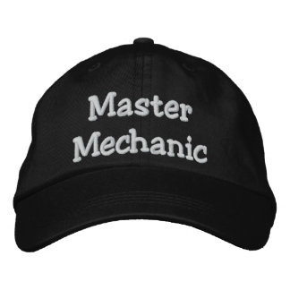 Casquette Brodée Maître mécanicien