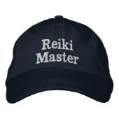 Casquette Brodée Maître Reiki (Devant)