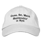 Casquette Brodée Maîtrisez le jeu de style (Devant)