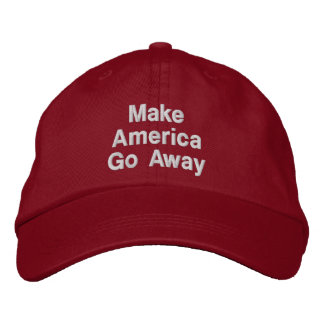 Casquette Brodée Make America Go Away