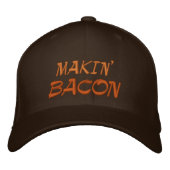 Casquette Brodée Makin' Bacon (Devant)