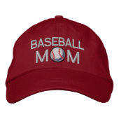 Casquette Brodée Maman du baseball (Devant)
