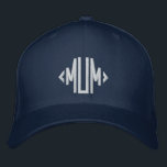 Casquette Brodée Maman Simple Moderne Typographie Personnalisée<br><div class="desc">Mum Simple Moderne Typographie Personnalisée Brodée Casquette de baseball comprend le texte simple et moderne brodé "Mum". Parfait comme cadeau pour maman pour la fête des mères,  Noël,  anniversaire et plus. Créé par Evco Studio www.zazzle.com/store/evcostudio</div>