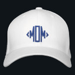 Casquette Brodée Maman Simple Moderne Typographie Personnalisée<br><div class="desc">Mom Simple Modern Typography Custom Embroder Baseball Casquette avec broderie,  le texte simple et moderne brodé "Mom". Parfait comme cadeau pour maman pour la Fête des Mères,  Noël,  anniversaire et plus encore. Créé par Evco Studio www.zazzle.com/store/evcostudio</div>