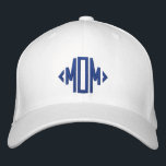 Casquette Brodée Maman Simple Moderne Typographie Personnalisée<br><div class="desc">Mom Simple Modern Typography Custom Embroder Baseball Casquette avec broderie,  le texte simple et moderne brodé "Mom". Parfait comme cadeau pour maman pour la Fête des Mères,  Noël,  anniversaire et plus encore. Créé par Evco Studio www.zazzle.com/store/evcostudio</div>