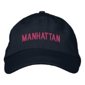 CASQUETTE BRODÉE MANHATTAN (Devant)