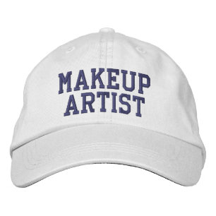 Casquette Brodée Maquillage texte brodé