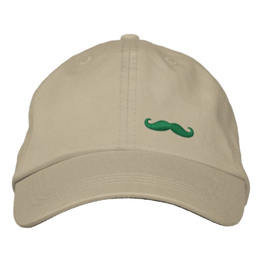 CASQUETTE BRODÉE MARCHES DE MUSTACHE GRATUITES (Devant)