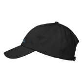 Casquette Brodée Mariage de mariée Noir (Gauche)