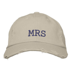 Casquette Brodée Mariage Simple et Élégant