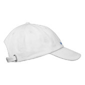 Casquette Brodée Mariage sur mesure d'une demoiselle d'honneur Casq (Droite)