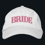 Casquette Brodée Mariée<br><div class="desc">Casquette idéal pour les fêtes de poule ou de bachelorette,  douches nuptiales,  ou les fêtes de mariage,  texte brodé,  mignonne casquette de mariée de Ricaso</div>