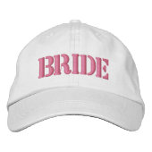 Casquette Brodée Mariée (Devant)