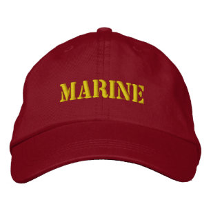 CASQUETTE BRODÉE MARIN