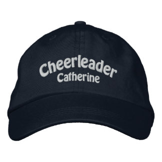 Casquette Brodée Marine Blue & White Custom Cheerleader's
