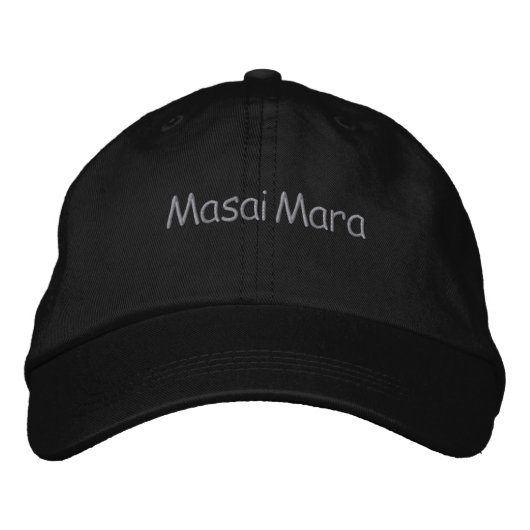 Casquette Brodée Masai Mara (Devant)