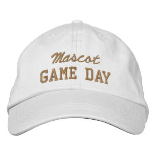 Casquette Brodée Mascotte ou nom d'équipe personnalisé pour le jour