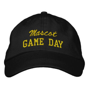 Casquette Brodée Mascotte ou nom d'équipe personnalisé pour le jour