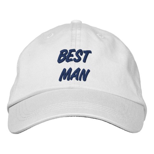Casquette Brodée Meilleur homme (Devant)
