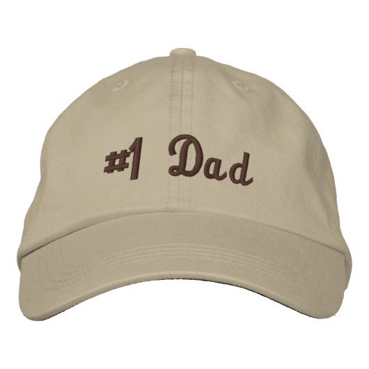 Casquette Brodée Meilleur papa (Devant)